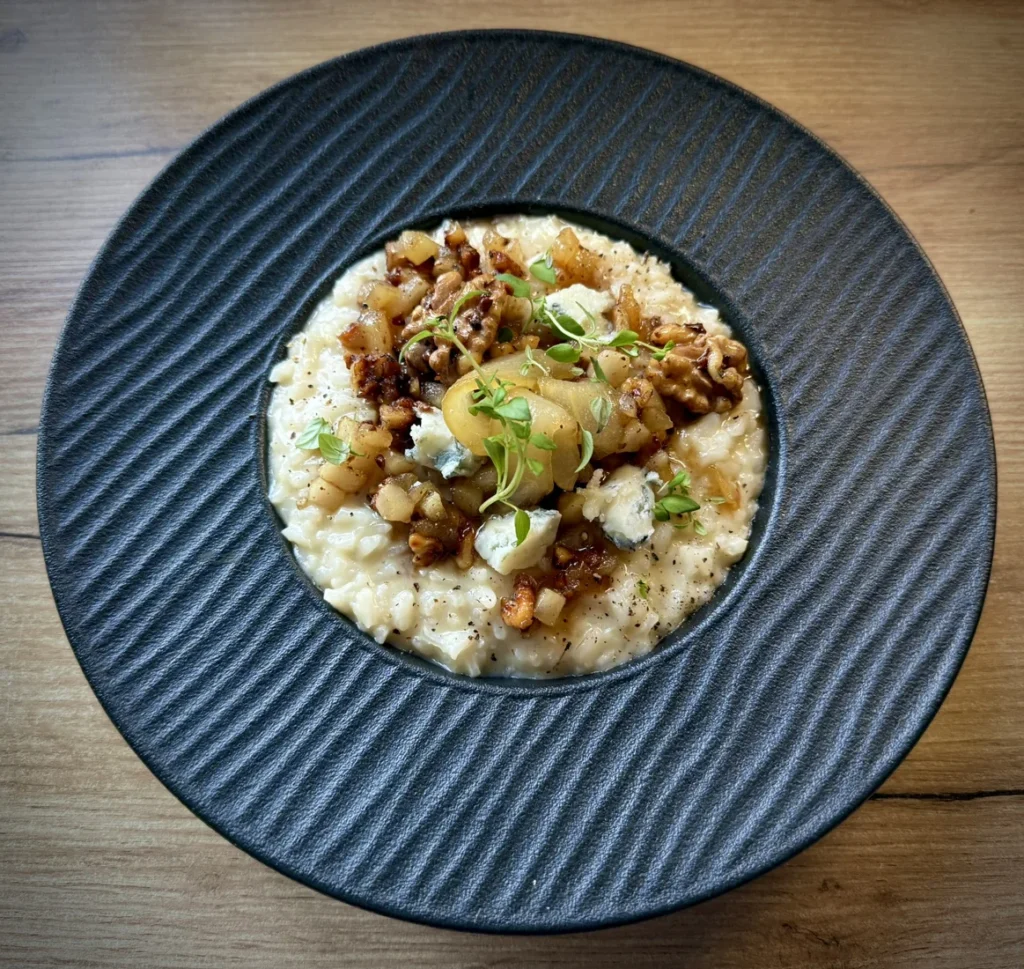 Risotto alle pere