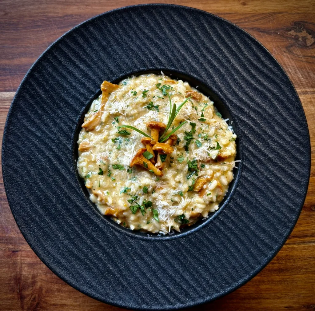 Risotto z kurkami